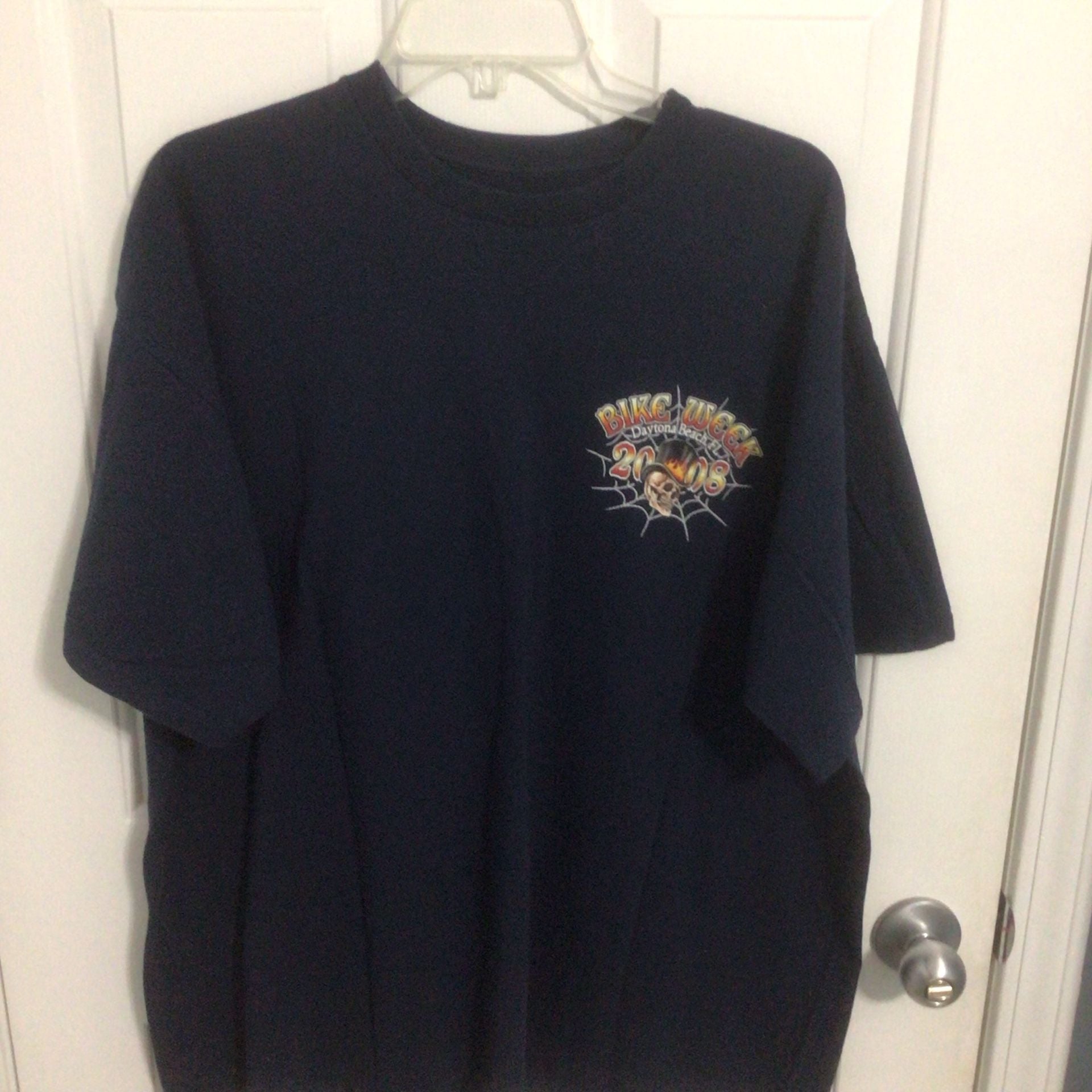 Nike Team Vintage 2008 Daytona Beach Bike Week Graphic T-Shirt